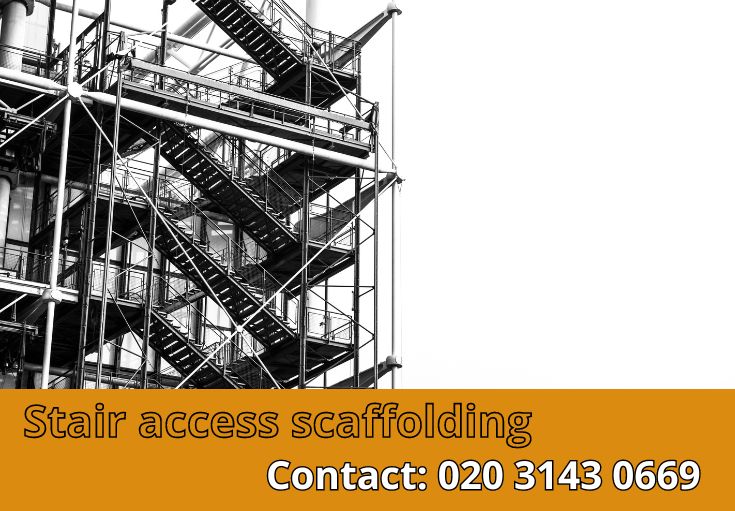 Stair Access Scaffolding Greenwich